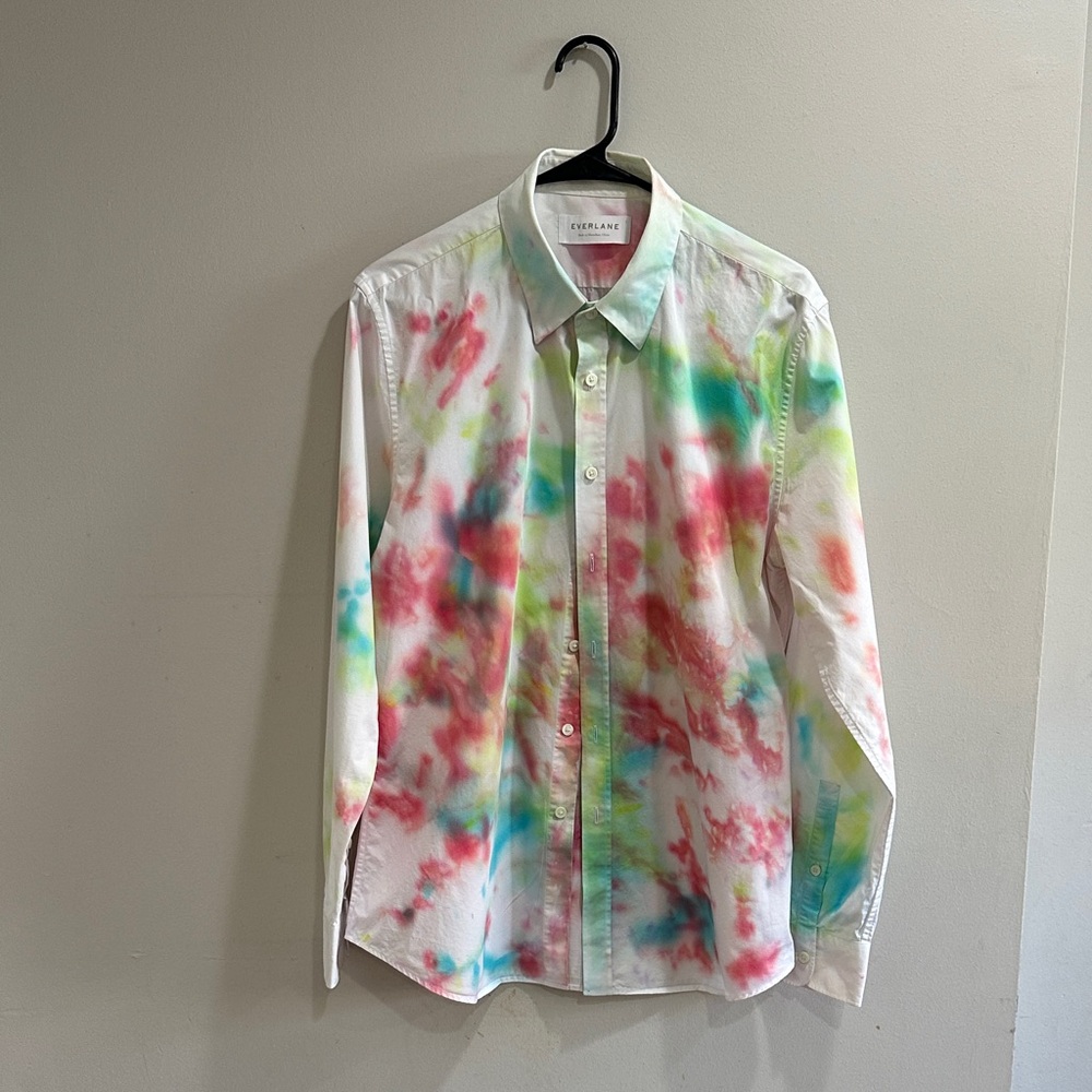 Everlane Multicolor Casual Button Down Shirt UNISEX
